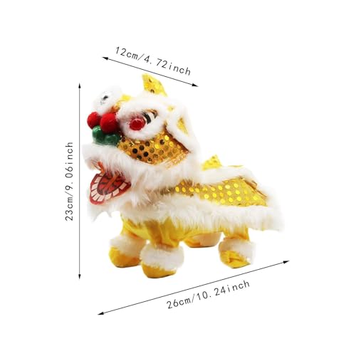 Lion en peluche électrique dansant et chantant interactif pour enfant - 7