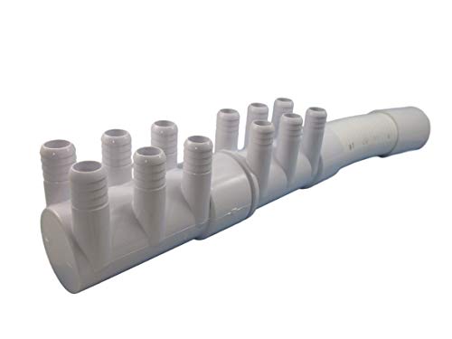 Manifold Hot Tub Spa 2" Spg X Dead End X (12) 3/4" Coupler Base Kit Video How To #TOP1