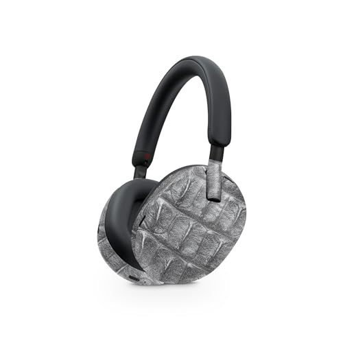 Image of MightySkins Glossy Glitter Skin Compatible with Sony WH-1000XM5 Headphones - Gator Back | Protective, Durable High-Gloss Glitter Finish | Easy to Apply, Remove, and Change Style