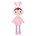 Conzy Stuffed Bunny Rabbit Baby Doll Gifts for Girl Super Soft Buddy Cuddly Baby Girl Toy Gifts Easter Day gifts wtih Gift Bag 16.5 Inches in Standing (Bunny Girl)