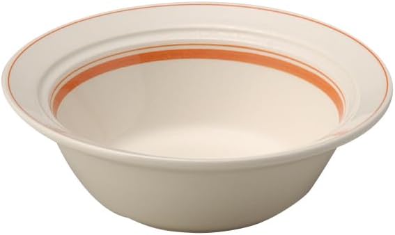 Koyo Pottery 13425024 Countryside Saver Orange, 6.1 inches (15.5 cm), Fruit Bowl, Dishwasher Safe, Made in Japan