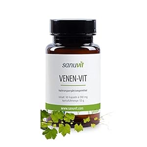Sanuvit VENEN-VIT 90 Kapseln Venengesundheit