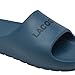 Lacoste Men's Serve Slide 2.0, Navy & White Croc, 10