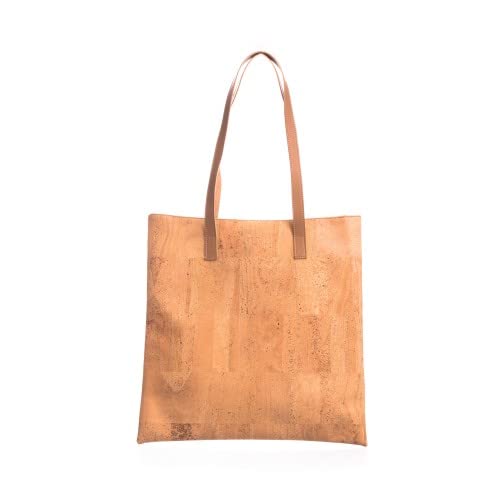 Sac de courses en liège rouge grand cabas réutilisable et résistant One Size - 4