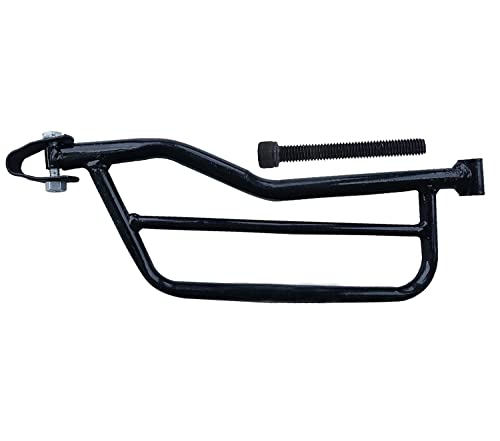 Image of Heavy Metal Lady FootRest Compatible For Tvs Apache RTR 160 /180