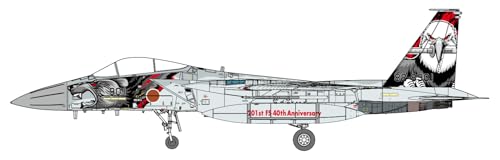 ファインモールド 1/72 航空機スペシャルマーキングシリーズ 航空自衛隊 F-15J 戦闘機 第201飛行隊 創隊40周年 記念塗装機 プラモデル FK06