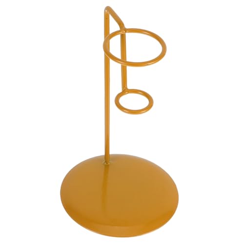 BESTOYARD Soporte de cono de hierro forjado bandeja para servir helados soportes de cono para mesa de postres soporte de exhibición de cono de helado soporte de cono de nieve planchar Dorado
