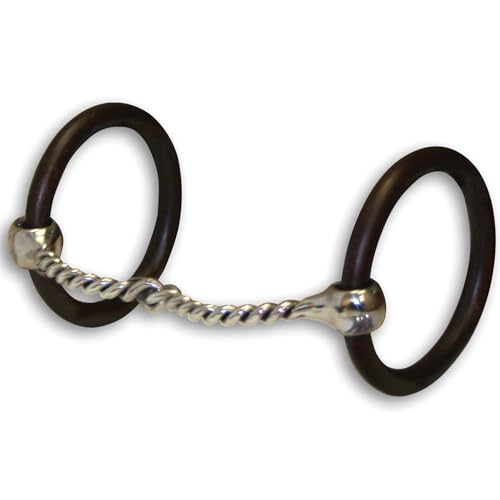 Mors snaffle Professional's Choice AV Sweet Iron Twist Ring 5,25 pouce