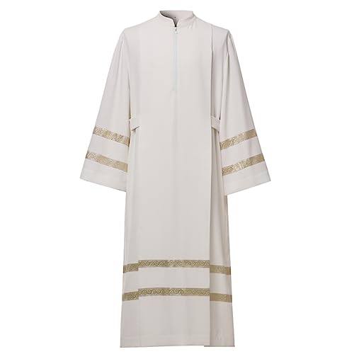 BLESSUME Clergy ALB Church Worship ALB Concelebration Vestments Robe