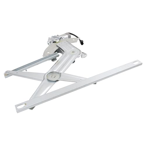 Image of TRQ Front Driver Side Power Window Motor and Regulator Assembly Power Compatible with 02-09 Dodge Ram 1500 03-09 Ram 2500 03-10 3500 08-10 4500 08-10 5500 08 Sterling Truck Bullet 45