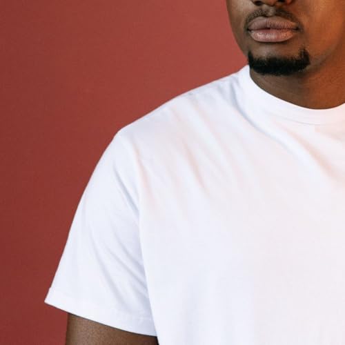 Camiseta Branca Algodão Malha Penteada Fio 30.1 Tamanho M Lisa StatusGold