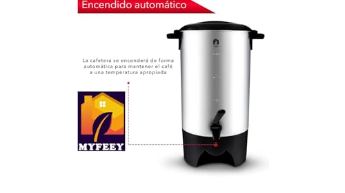 Catálogo de Cafetera 40 Tazas Top 5. 27 Cafetera 40 Tazas marca myfeeyhome (3)