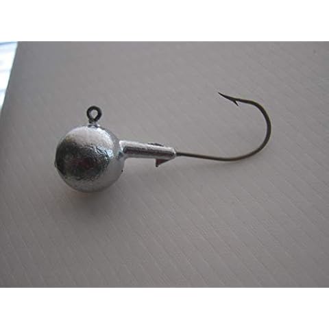 garrett outdoors 3/4 and 1oz jig Heads 25 Count Bags (1oz 4/0) Cover