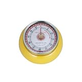 ダルトン(Dulton) キッチン用品 キッチンタイマー ウィズ マグネット イエロー 高さ30×直径70mm KITCHEN TIMER YELLOW WITH MAGNET 100-189YL