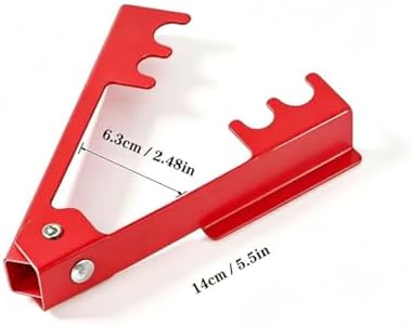 Rose Thorn Stripper Tool, Red Metal Thorn Remover for Rose Stems, 5.5 Inch image 4