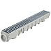 NDS 864GMTL 5-Inch Pro Channel Drain Kit with Metal Grate, Pack of 1