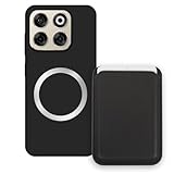 Sunrive Coque Portefeuille pour ZTE Axon 70 avec Porte-Cartes Magn�tique Amovible, �tui Porte Carte Mignon avec Support Vid�o, Coque Antichoc avec Porte Carte, Protection Smartphone - Licorne