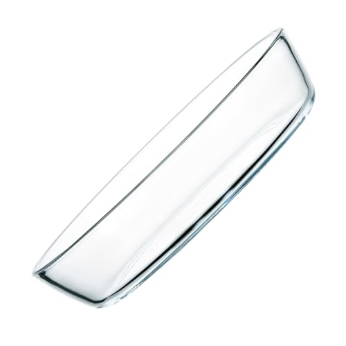 FUNNETOYU Serving Bowl Oval Dish Kitchen Baking Dish Heat Resistant Sturdy Glass Space-Saving Design