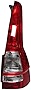HYYKJ-US Tail Light Assembly Brake Halogen Stop Lamps Compatible with HondaCRV CR-V 2007 2008 2009 2010 2011 Rear Lamp Right Passenger Side