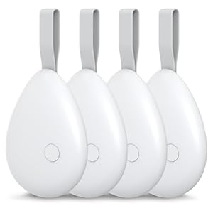 Lpuncd AirTag Schlüsselfinder 4er Pack Weiß