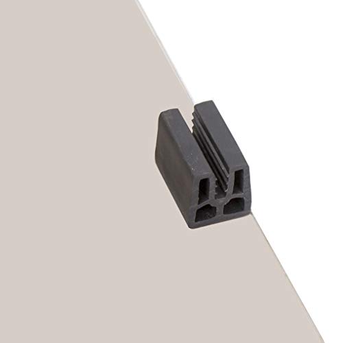 Kuafu Smoke/Tinted Windshield Compatible With 1982-2000.5 Club Car Golf Carts Ds Model Fold Down 39.25" W X 36.75" H #TOP7