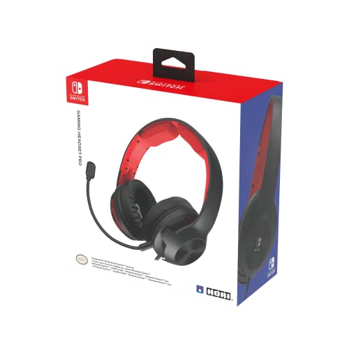 HORI HORI Nintendo Switch Gaming Headset Pro for Nintendo Switch, Switch OLED Model & Switch Lite - Officially Licensed by Nintendo - Nintendo Switch;