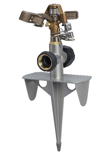 Orbit Brass Impact Sprinkler, Zinc Spike Base, Adjustable - 56946 - image 1
