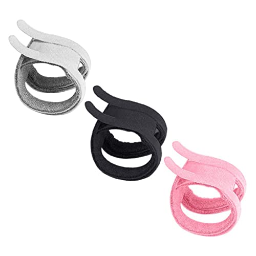 MUELODSIC 3Pcs Elastic Sports Wrist Brace for Carpal Tunnel Durable Wrist Support for Gym Yoga Basketball and Fitness Grey