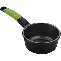 BRA PRIOR - Cazo, 16 cm, aluminio fundido con antiadherente Teflon Classic, apto para todo tipo de cocinas incluida inducción y horno.Libre de PFOA., negro Braisogona A121470