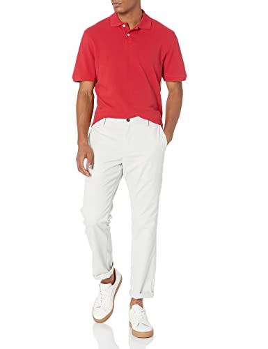 Image of Amazon Essentials Men's Slim-Fit Short-Sleeve Cotton Pique Polo Shirt