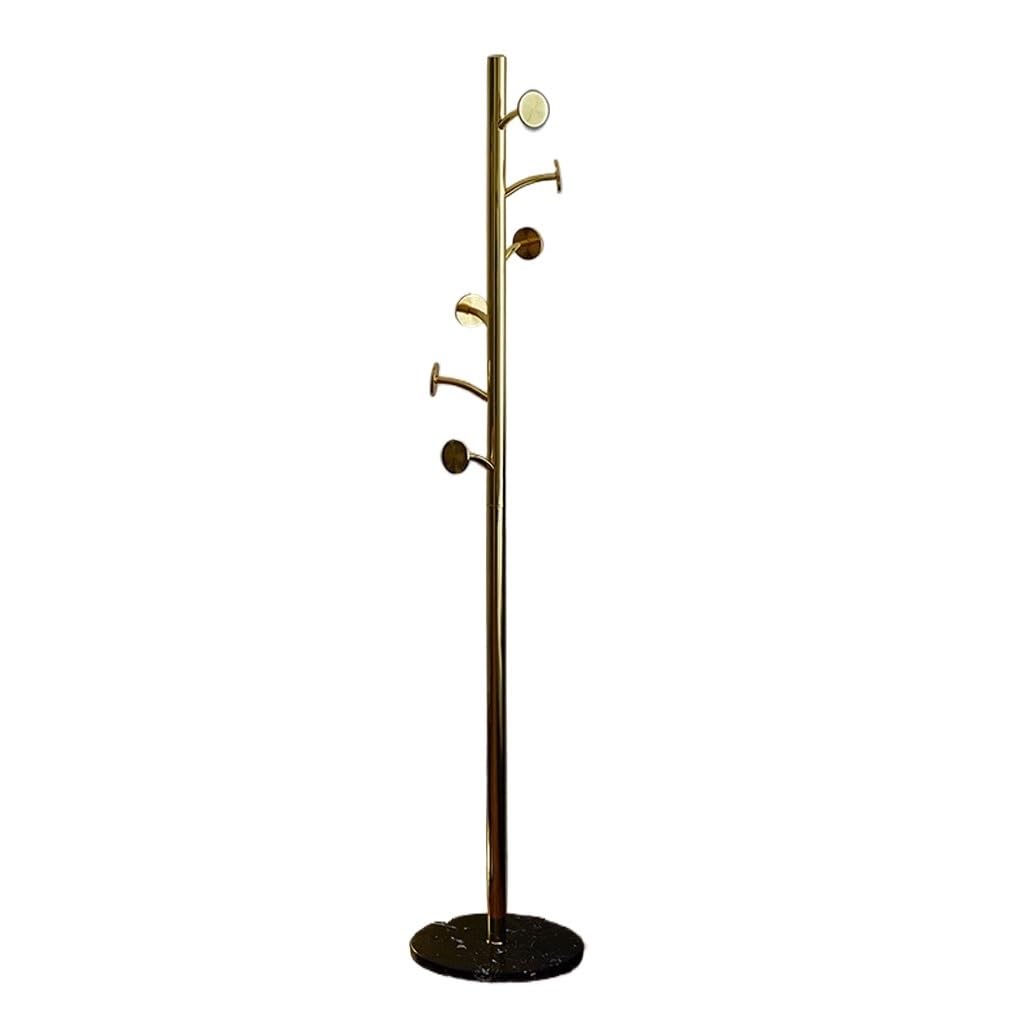 Porte-manteau de chambre chic avec socle marbre véritable élégant