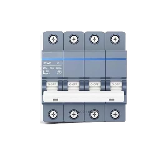 Disjoncteur 4P rail DIN 100A idéal pour le réseau électrique de votre atelier