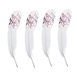 Taille : la longueur de cette plume colorée est comprise entre 15 et 20 cm. Étant donné que toutes les plumes sont naturelles, elles peuvent varier légèrement en taille, longueur et forme.