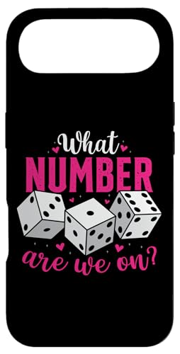 What Number Are We On Funny Bunco Game Night Babe Dice ���f�B�[�X �X�}�z�P�[�X iPhone Air �p