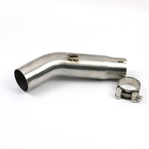 Escape para Suzuki GSR 750 soluciona fugas con tubo central y abrazadera