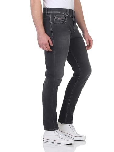 Image of Diesel Mens 2019 D-strukt | Medium waist slim fit with stretch denim comfort