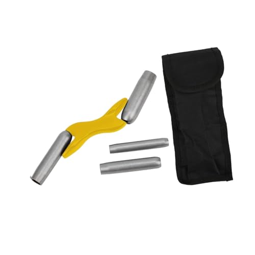 B Baosity Brick Jointer Jointer de Ladrillos para Paredes Herramienta de Recorte Manual Cabezas Intercambiables Incluye Bolsa Portable Y Construcción Sólida en, Amarillo