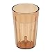 Cambro NT8153 Newport Amber 8 Oz. Fluted Tumbler - Dozen