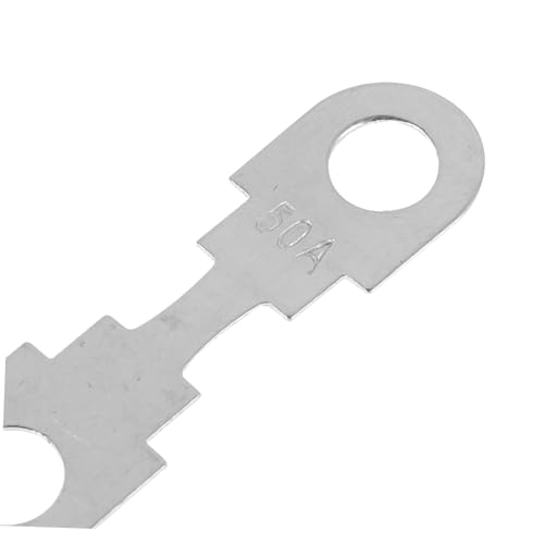 Kit de reemplazo de fusibles planos para automóvil Hemobllo, 30 unidades, chapas de fusible de aleación de zinc, protección de circuitos vehiculares miniatura 3
