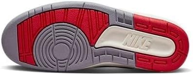 Air Jordan 2 Retro Basketball Shoes for Kids, Black/Red4