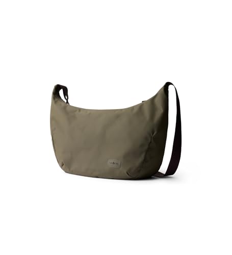 Bellroy Laneway Crescent Bag (everyday 7 liter minimalist shoulder bag with plenty of pockets and adjustable strap) - SeaKelp