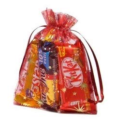 Beingelegant - 20pcs Drawstring Organza Bags, Wedding Party Favor Gift Pouch, Chocolate Mesh Candy Gift Jewelry Organza Bag, Sachet Bags Small Sheer Organza Pouches - Festival (18X24, 20) (B08ZSK38J3) Amazon Price History, Amazon Price Tracker