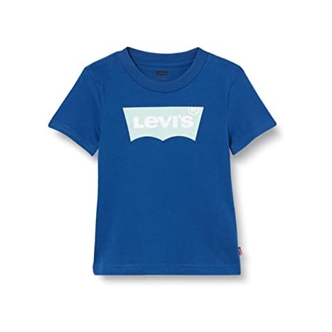 Camiseta Levi's Lvb Batwing Azul para Bebé-Niños Cover