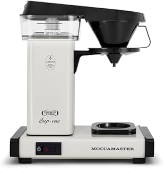 Technivorm Moccamaster 69211 Cup One, One-Cup Coffee Maker 10 Ounce, Off-White