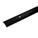 acerto 38168 Übergangsprofil aus Aluminium * 28mm breit * 1,5 mm Stark Robust Kratzfest Übergangsleiste für Teppich Laminat & Parkett Alu Übergangsschiene Schrauben und Dübel (170 cm, bronze dunkel)