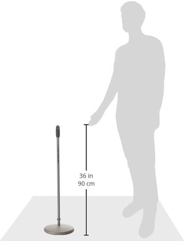 K&amp;M - K&ouml;nig &amp; Meyer 26010.500.87 - マイクスタンド - ラウンドベース 高さ調節可