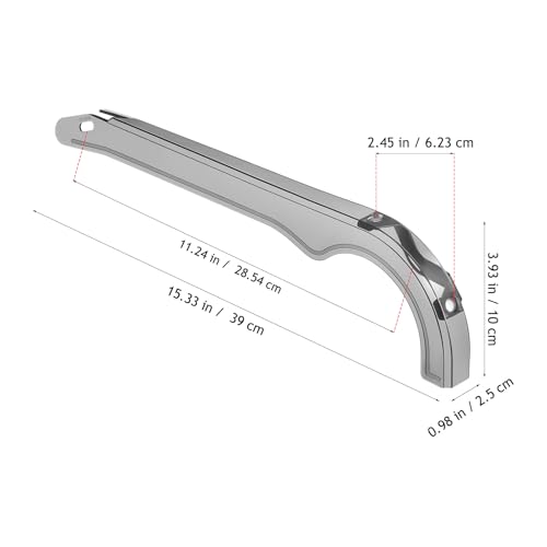 Cubierta de cadena para bicicleta VOSAREA con protección de plástico para bicicleta de montaña miniatura 2