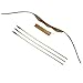 Youth Wooden Bow and Arrows with Quiver and Set of 3 Arrows