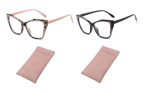 Image of Blue Light Glasses for woman,Computer Eyewear Non-Prescription Glasses Fashion Colorful Frame