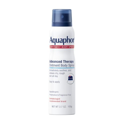 Aquaphor Ointment Body Spray - Moisturizes and Heals Dry Rough Skin - 3.7 oz. Spray Can